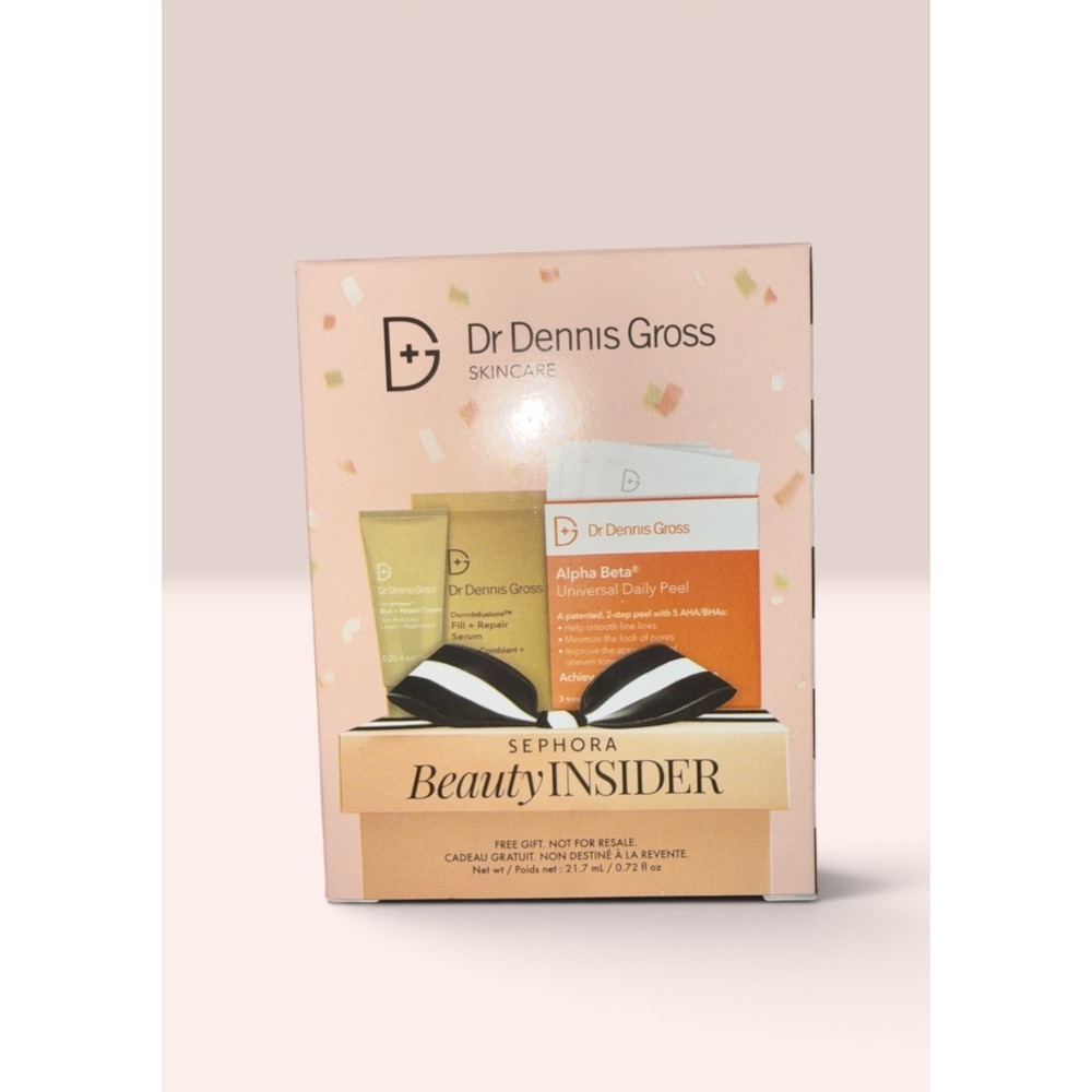 Dr Dennis Gross 3 Piece Set- Beauty Insider Travel set Sephora Birthday Gift NIB